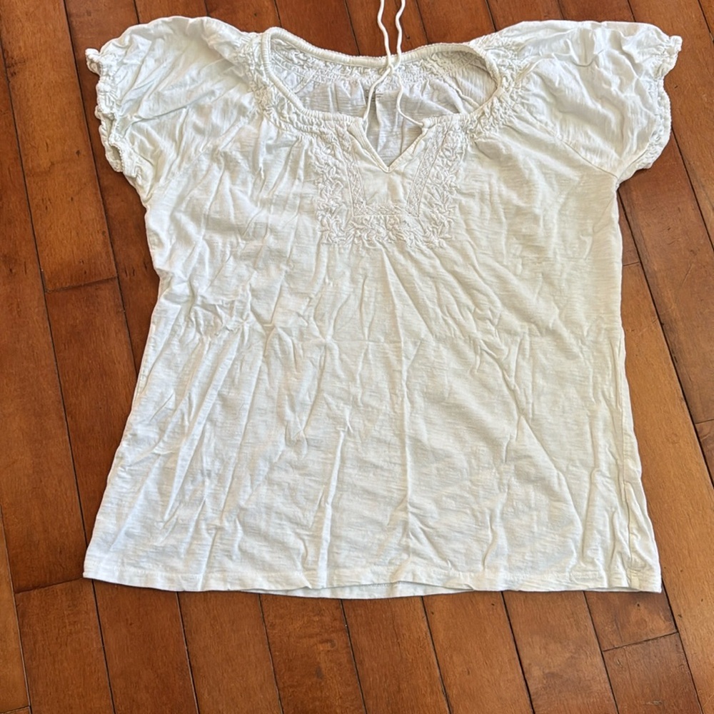 Charter club women’s blouse white size 1 x